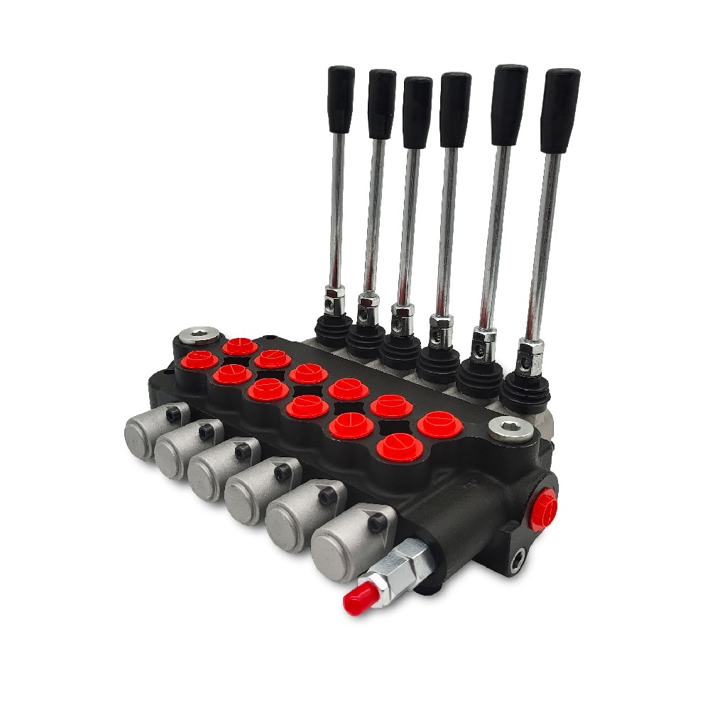 P80 6*A1 GKZ1 4-Spool Manual Directional Valve