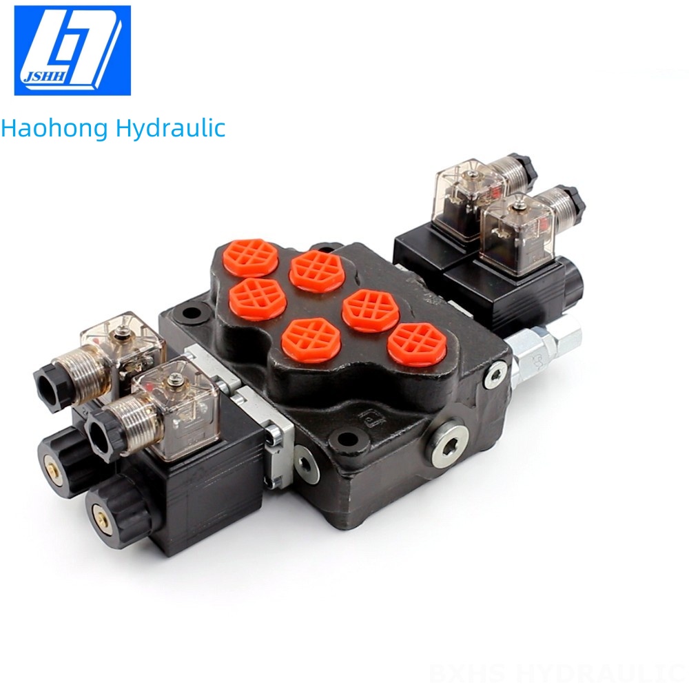 SD5 2 Spool Solenoid Monoblock Directional Valve