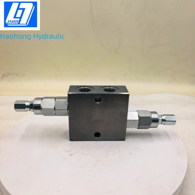 Dual Crossover Hydraulic Relief Cushion Valve, 3/8″ NPT Ports, 12 GPM