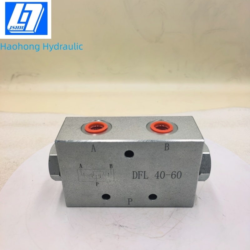 DFL 40-60  2 Ways Steel Flow Divider