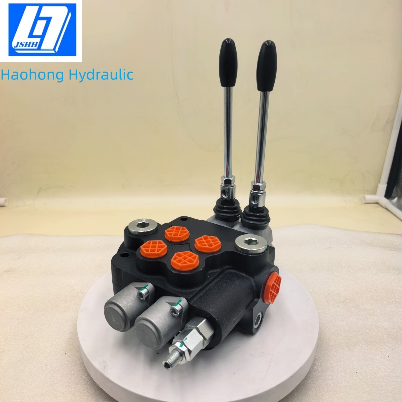P80 A1A1 GKZ1 2-Spool Manual Directional Valve