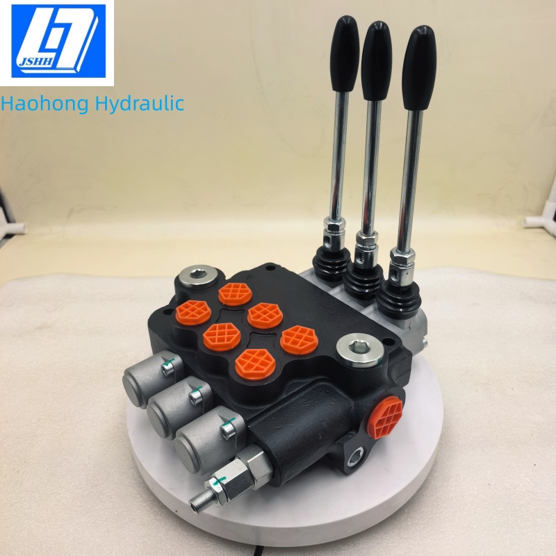 P80 A1A1A1 GKZ1 3-Spool Manual Directional Valve