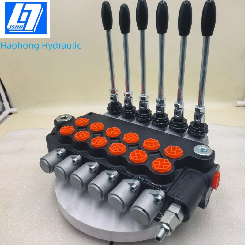 P80 6*A1 GKZ1 6-Spool Manual Directional Valve