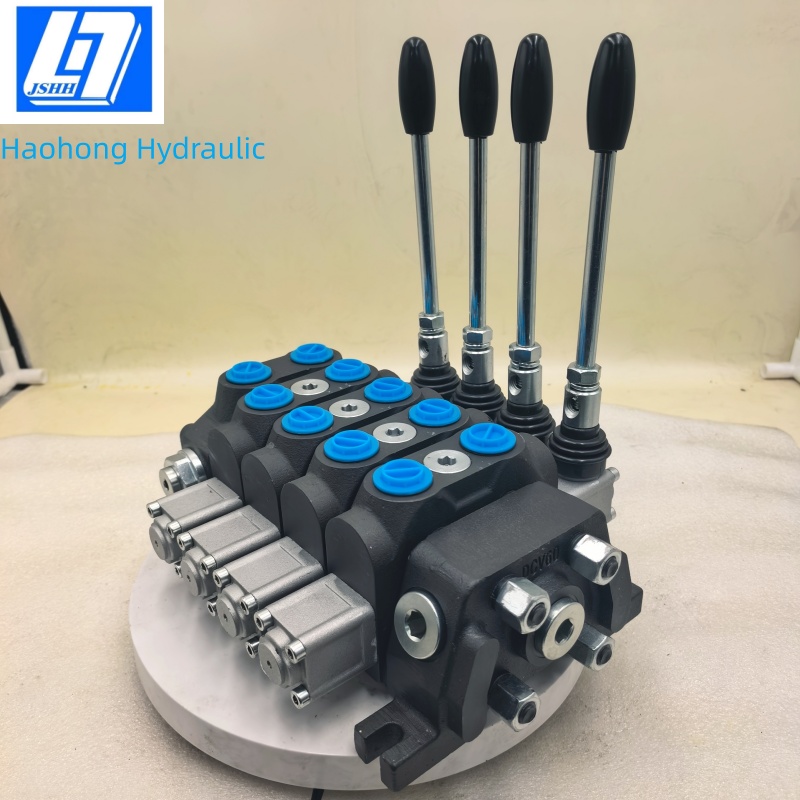 DCV60-4 Spools Manual(四联手动）