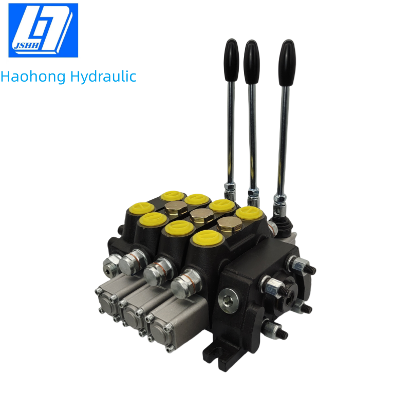 DCV100 Three Spools Manual Sectional Valve