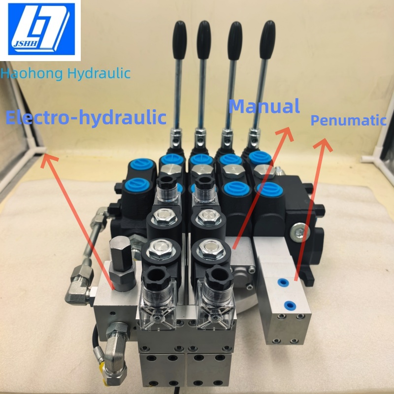 DCV100 Manual/Penumatic/electro-hydraulic Sectional Valve