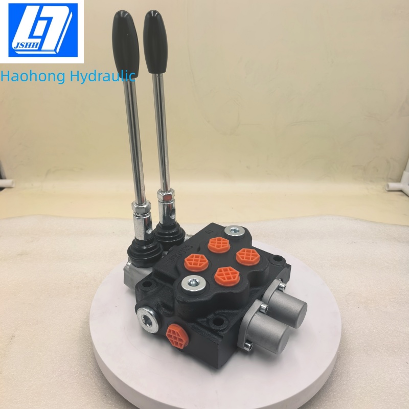 SD5 Manual 2 Spools Monoblock Directional Valve