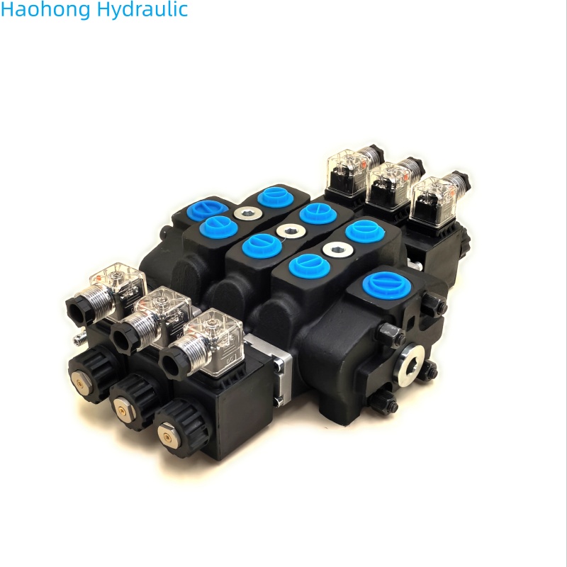 SD8 Solenoid Sectional Directional Control Valves SD8分片式多路阀