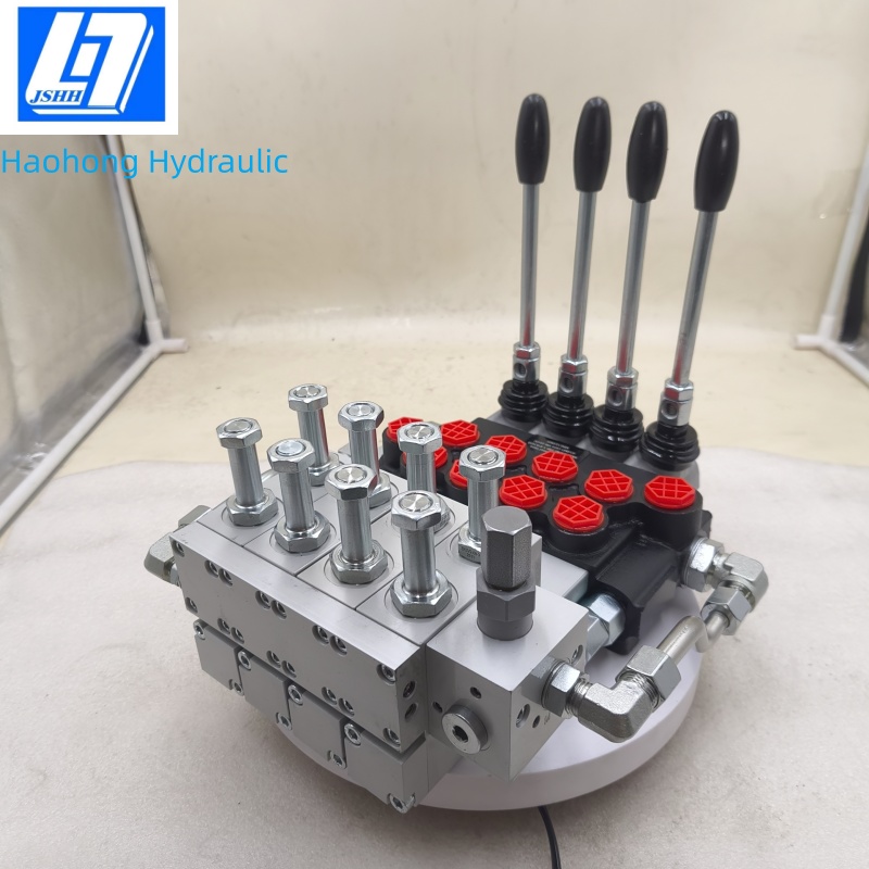 P40 4 Spools Manual and Electro-hydraulic Hydraulic Directional Control Valve(手动、电液控)